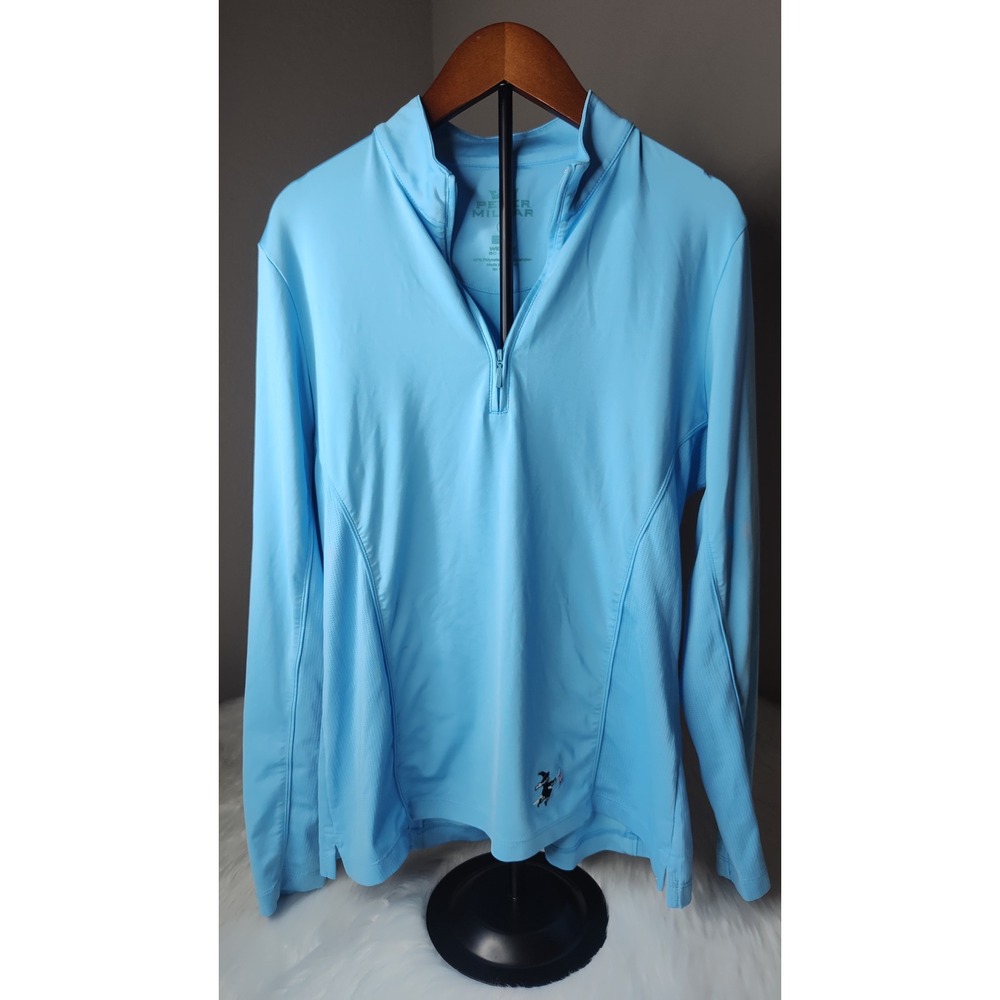 Peter Millar Golf Quarter Zip Pullover Womens Med… - image 1